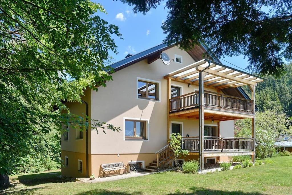 Ferienwohnung Karawankenblick Bach  Ngoại thất bức ảnh